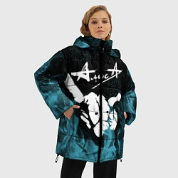 Куртка зимняя женская Алиса, цвет: 3D-черный — фото 2