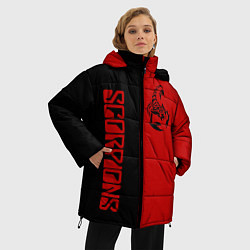 Куртка зимняя женская SCORPIONS, цвет: 3D-черный — фото 2