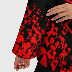 Куртка зимняя женская NILETTO, цвет: 3D-красный — фото 2