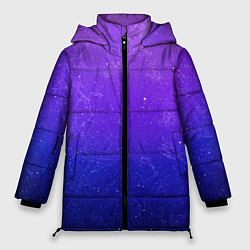 Куртка зимняя женская Звёздное небо, цвет: 3D-черный