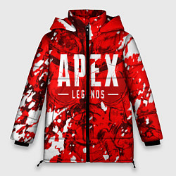 Куртка зимняя женская APEX LEGENDS, цвет: 3D-красный