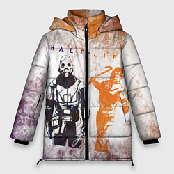 Куртка зимняя женская Half life attack, цвет: 3D-черный