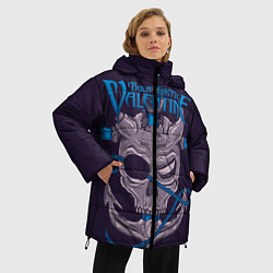 Куртка зимняя женская Bullet For My Valentine, цвет: 3D-черный — фото 2