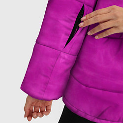 Куртка зимняя женская Мой цвет фиолетовый, цвет: 3D-красный — фото 2