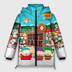 Куртка зимняя женская South Park, цвет: 3D-черный