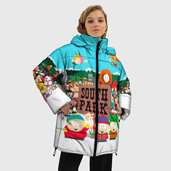 Куртка зимняя женская South Park, цвет: 3D-черный — фото 2