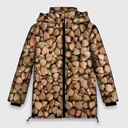 Куртка зимняя женская Гречка Греча, цвет: 3D-черный