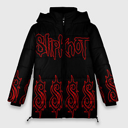 Куртка зимняя женская Slipknot 5, цвет: 3D-черный