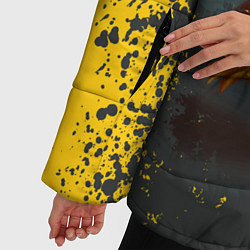Куртка зимняя женская Пикачок, цвет: 3D-черный — фото 2
