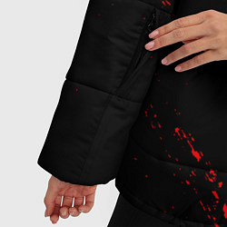 Куртка зимняя женская SLIPKNOT, цвет: 3D-красный — фото 2