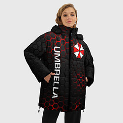 Куртка зимняя женская UMBRELLA CORP, цвет: 3D-красный — фото 2