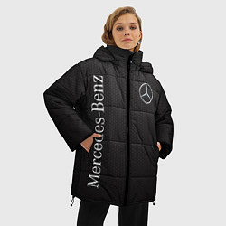 Куртка зимняя женская Mersedes, цвет: 3D-черный — фото 2
