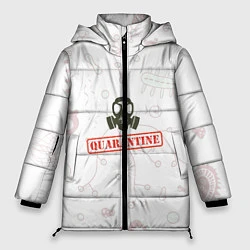 Куртка зимняя женская Quarantine, цвет: 3D-черный