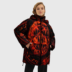 Куртка зимняя женская ПЕНТАГРАММА, цвет: 3D-черный — фото 2