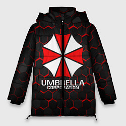 Куртка зимняя женская UMBRELLA CORP, цвет: 3D-красный