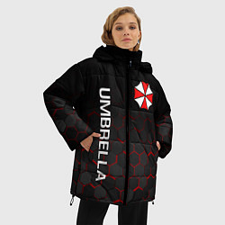 Куртка зимняя женская UMBRELLA CORP, цвет: 3D-красный — фото 2