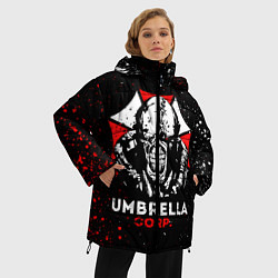 Куртка зимняя женская RESIDENT EVIL 3, цвет: 3D-светло-серый — фото 2