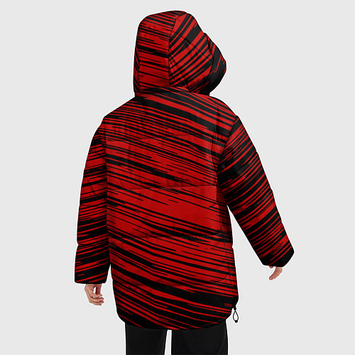 Женская зимняя куртка OVERLORD / 3D-Красный – фото 4