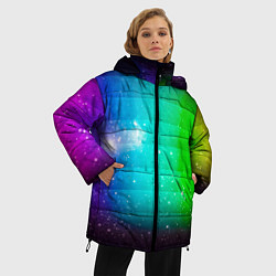 Куртка зимняя женская Space, цвет: 3D-черный — фото 2