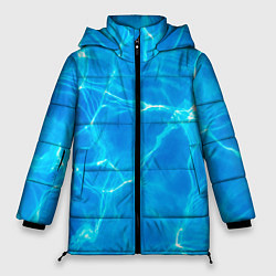 Куртка зимняя женская Вода, цвет: 3D-красный