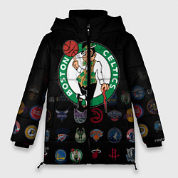 Женская зимняя куртка Boston Celtics 1