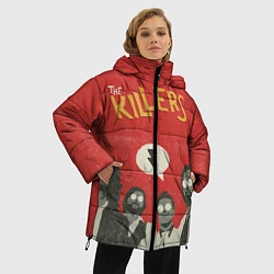 Куртка зимняя женская The Killers, цвет: 3D-черный — фото 2