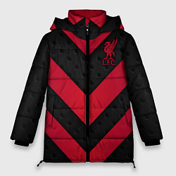 Куртка зимняя женская Liverpool FC, цвет: 3D-черный