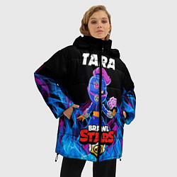 Куртка зимняя женская BRAWL STARS TARA, цвет: 3D-красный — фото 2