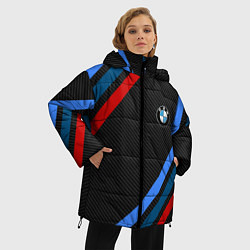 Куртка зимняя женская BMW CARBON, цвет: 3D-красный — фото 2