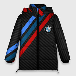 Куртка зимняя женская BMW CARBON, цвет: 3D-черный