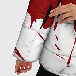 Куртка зимняя женская Bloodborne, цвет: 3D-черный — фото 2