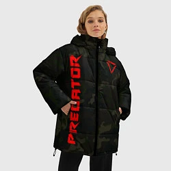 Куртка зимняя женская Predator Military, цвет: 3D-красный — фото 2