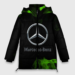 Куртка зимняя женская Mercedes, цвет: 3D-черный