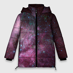 Куртка зимняя женская Birth and death of stars, цвет: 3D-черный