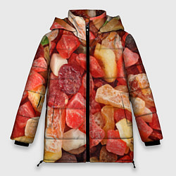 Куртка зимняя женская Цукаты, цвет: 3D-черный