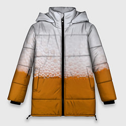 Куртка зимняя женская ТЕМА:ПИВО, цвет: 3D-черный