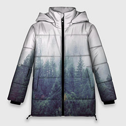 Куртка зимняя женская Сибирский лес, цвет: 3D-черный