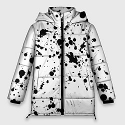 Куртка зимняя женская Далматинец, цвет: 3D-черный