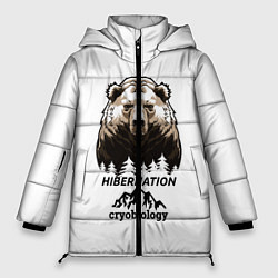 Куртка зимняя женская Hibernation, цвет: 3D-красный