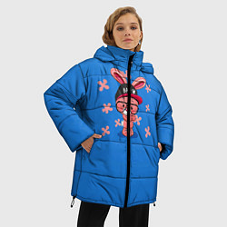 Куртка зимняя женская Милый Заяц, цвет: 3D-черный — фото 2