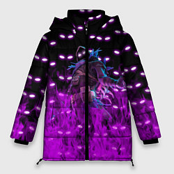 Куртка зимняя женская Fortnite Raven, цвет: 3D-черный
