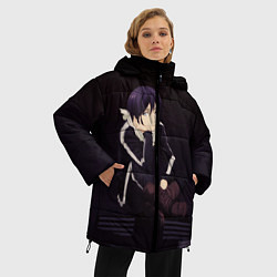 Куртка зимняя женская Ято Бездомный Бог, цвет: 3D-черный — фото 2