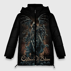 Куртка зимняя женская Children of Bodom 17, цвет: 3D-светло-серый