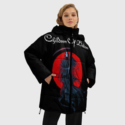 Куртка зимняя женская Children of Bodom 19, цвет: 3D-черный — фото 2