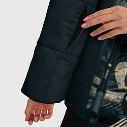 Куртка зимняя женская Children of Bodom 20, цвет: 3D-светло-серый — фото 2