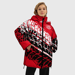 Куртка зимняя женская JAWA, цвет: 3D-красный — фото 2