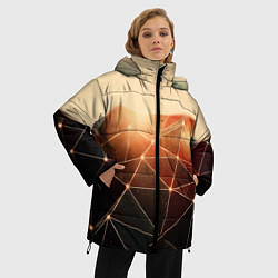 Куртка зимняя женская ABSTRACT DIGITAL, цвет: 3D-светло-серый — фото 2