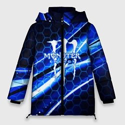 Куртка зимняя женская MONSTER ENERGY, цвет: 3D-светло-серый