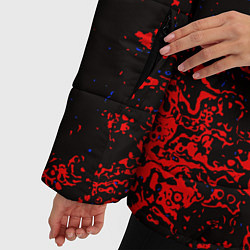 Куртка зимняя женская ДДТ спина Z, цвет: 3D-красный — фото 2