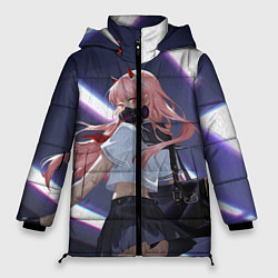 Куртка зимняя женская ЛЮБИМАЯ В МАСКЕ, цвет: 3D-светло-серый
